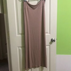 Mauve Maxi Skirt